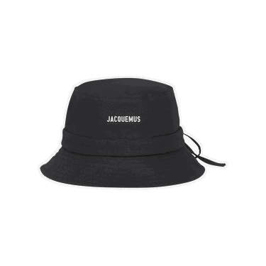 Klobúk Jacquemus Le Bob Gadjo Bucket Hat Čierna | 213AC001 5001 990, 0