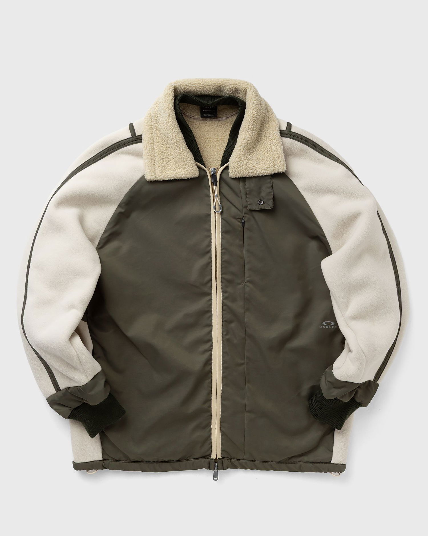 Bomber bunda OAKLEY LATITUDE SOAR Sherpa Fleece Bomber Jacket Béžová | FOA407461-68S, 0
