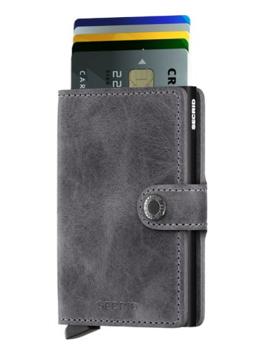 Peňaženka Secrid Miniwallet Vintage Šedá | MV-Grey-Black