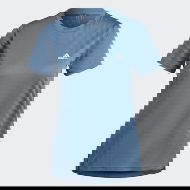 Tričko adidas Originals AEROREADY Designed 2 Move 3-Stripes Sport Tee Modrá | HD9376, 4