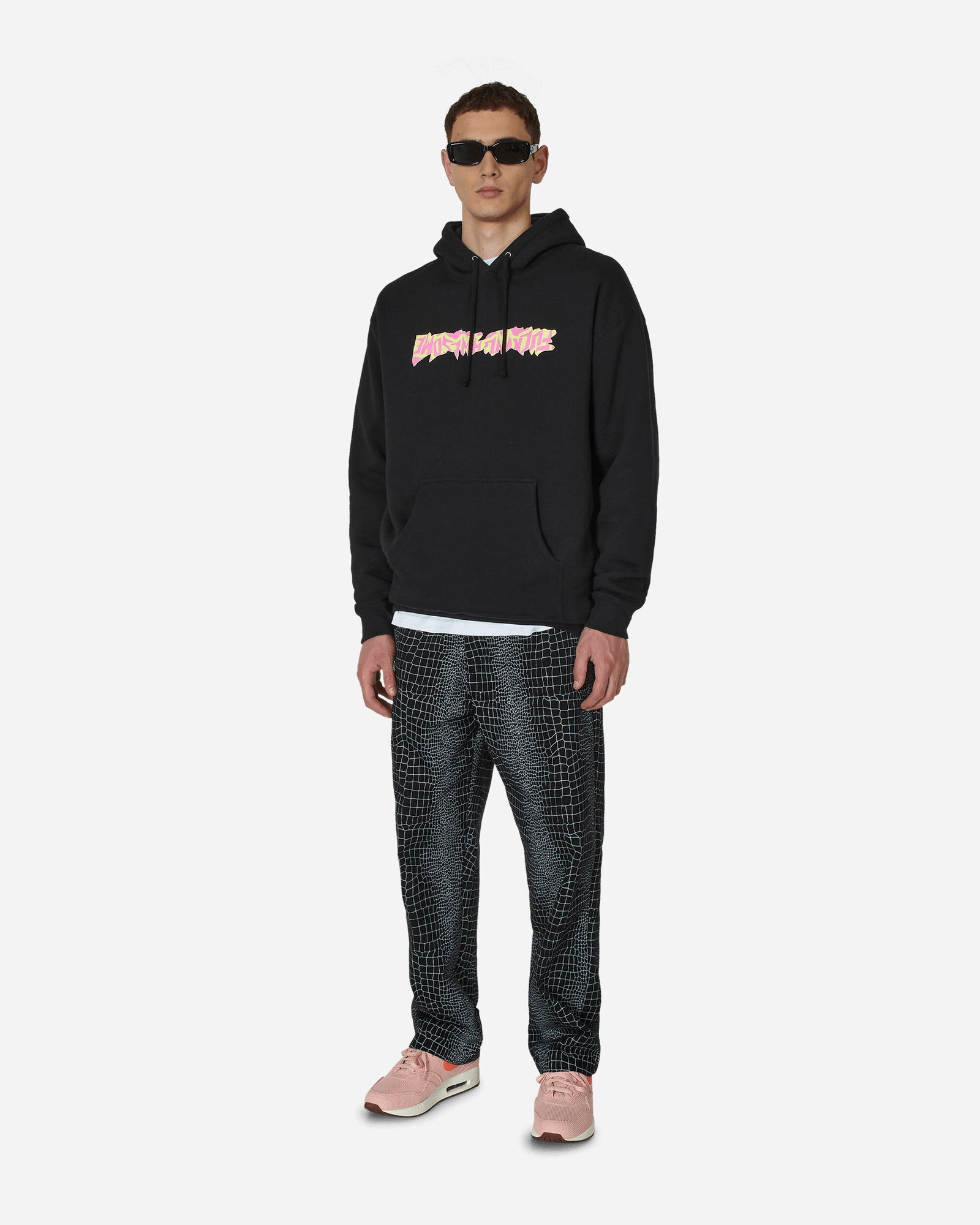 Cut Out Logo Hoodie