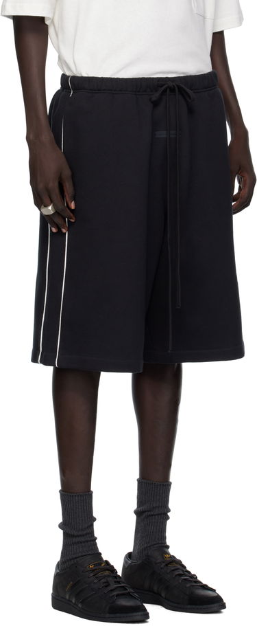 Šortky Fear of God Fear of God ESSENTIALS Basketball Jersey Side-Stripe Shorts Čierna | 160SP254550F, 1