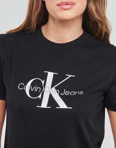 Tričko CALVIN KLEIN CORE MONOGRAM REGULAR TEE Čierna | J20J219142-BEH, 4