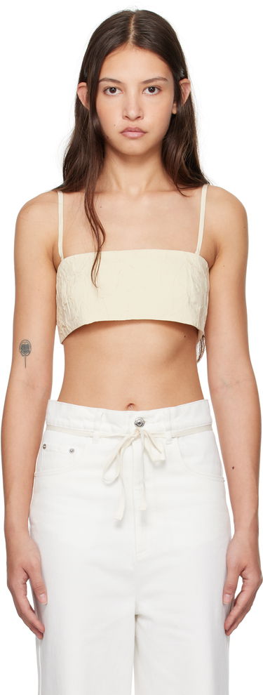 Tielko Nanushka Nanushka Cressy Bandeau Top Biela | NW24FWTP38671, 0