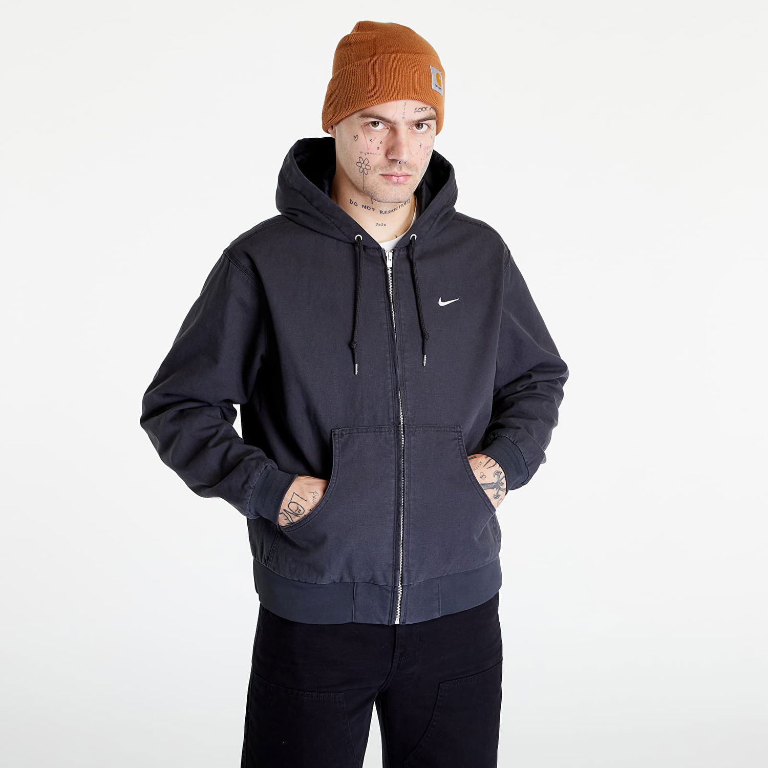 Bunda Nike Life Padded Hooded Jacket Červená | DQ5172-045, 0