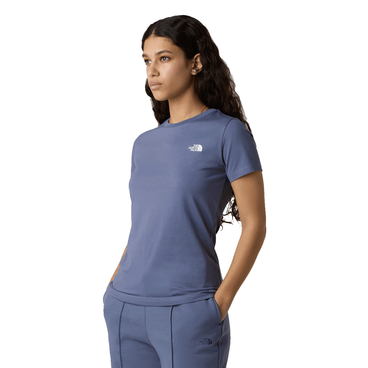 Tričko The North Face Simple Dome Slim T-Shirt Modrá | NF0A87NHBOA1, 0