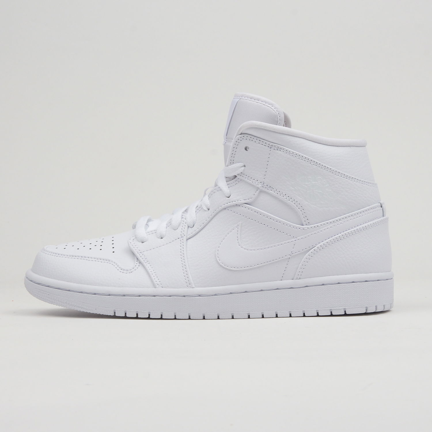 Tenisky a topánky Jordan Air Jordan 1 Mid "Triple White" Biela | 554724-129, 0