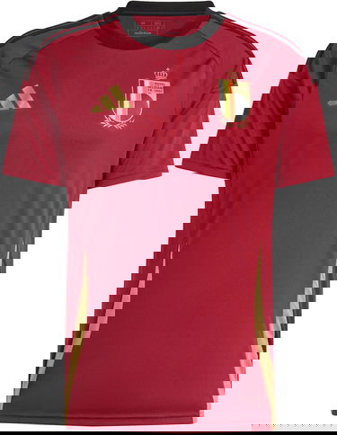 Dres adidas Originals Belgium Fan Jersey 2024 Červená | iq0771, 0