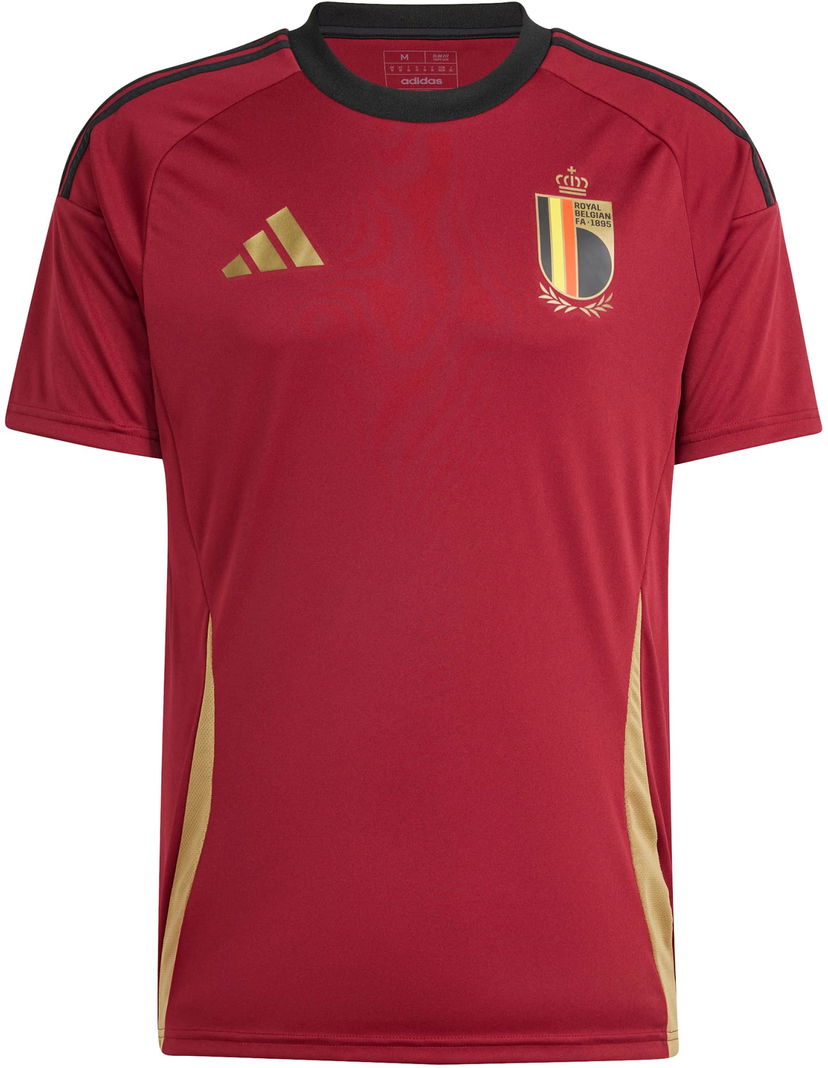 Dres adidas Originals Belgium Fan Jersey 2024 Červená | iq0771