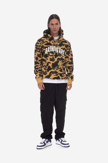Mikina BAPE 1st Camo Hoodie Zelené | 001PPI801009M, 2