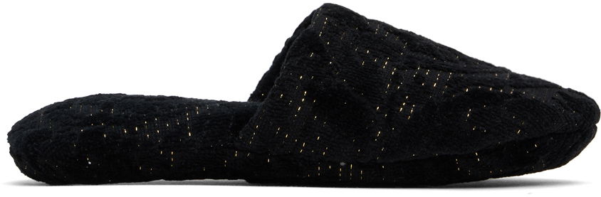 Tenisky a topánky Versace Barocco Slippers Čierna | ZSLB00008_1A08851, 0