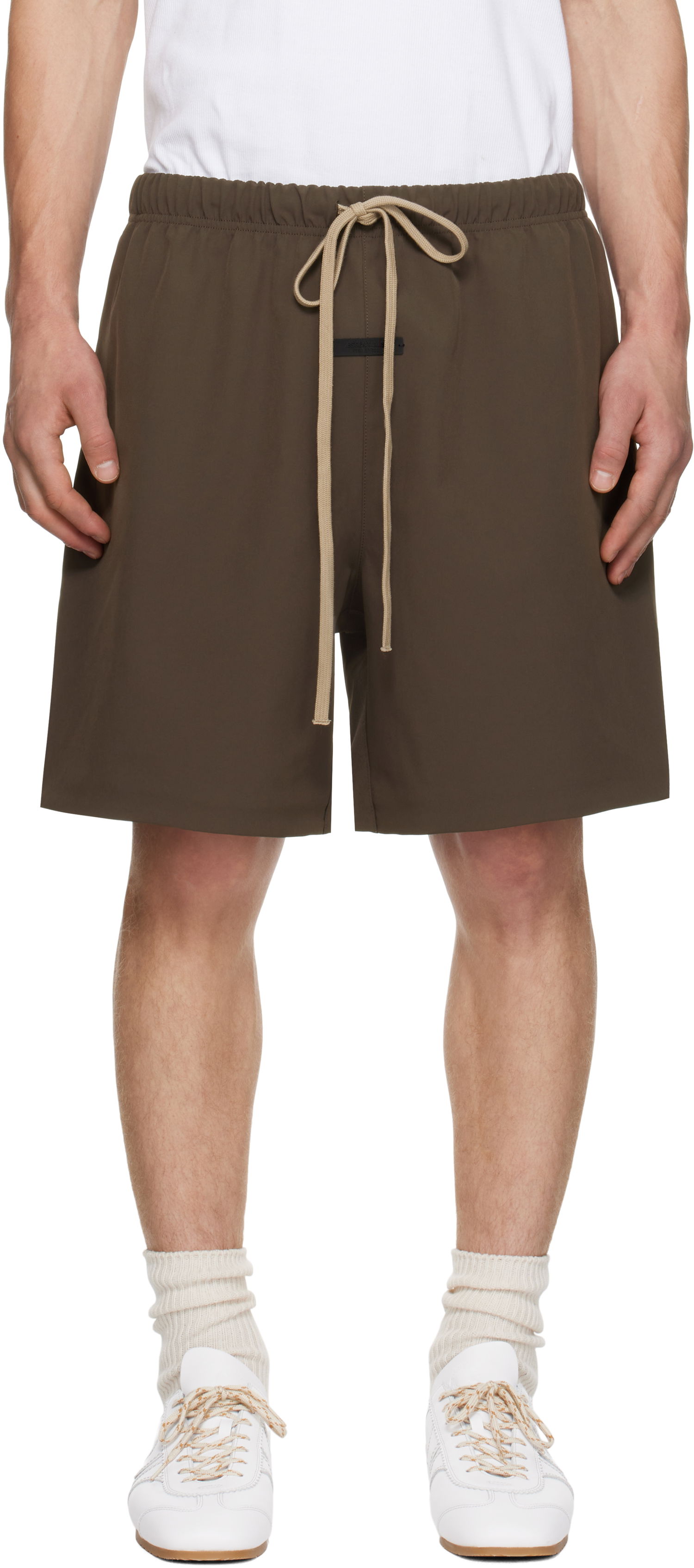 Šortky Fear of God Fear of God Essentials Bonded Nylon Shorts Zelené | 160HO244375F, 0
