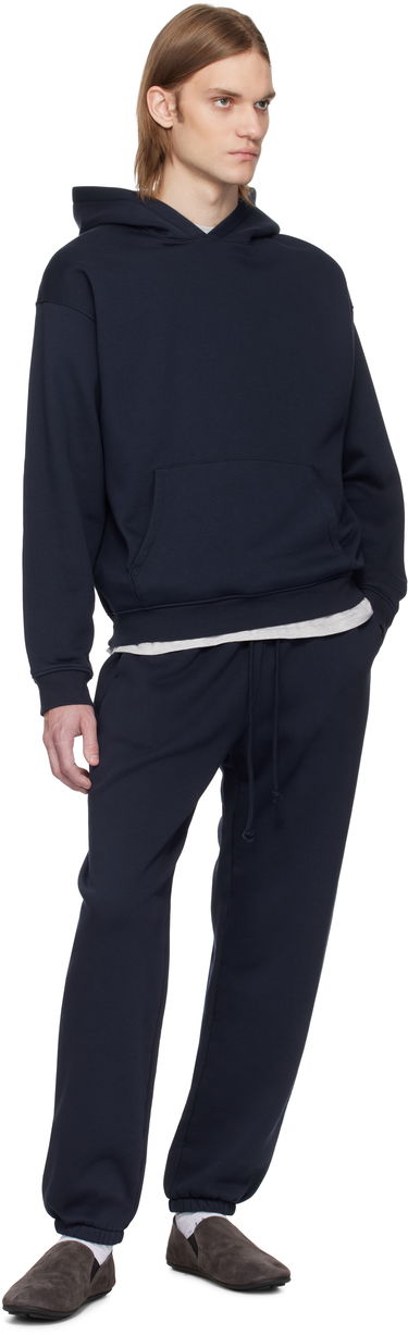 Tepláky SKIMS SKIMS Fleece Relaxed Sweatpants Navy | PT-JOG-8451M-NAVY, 3