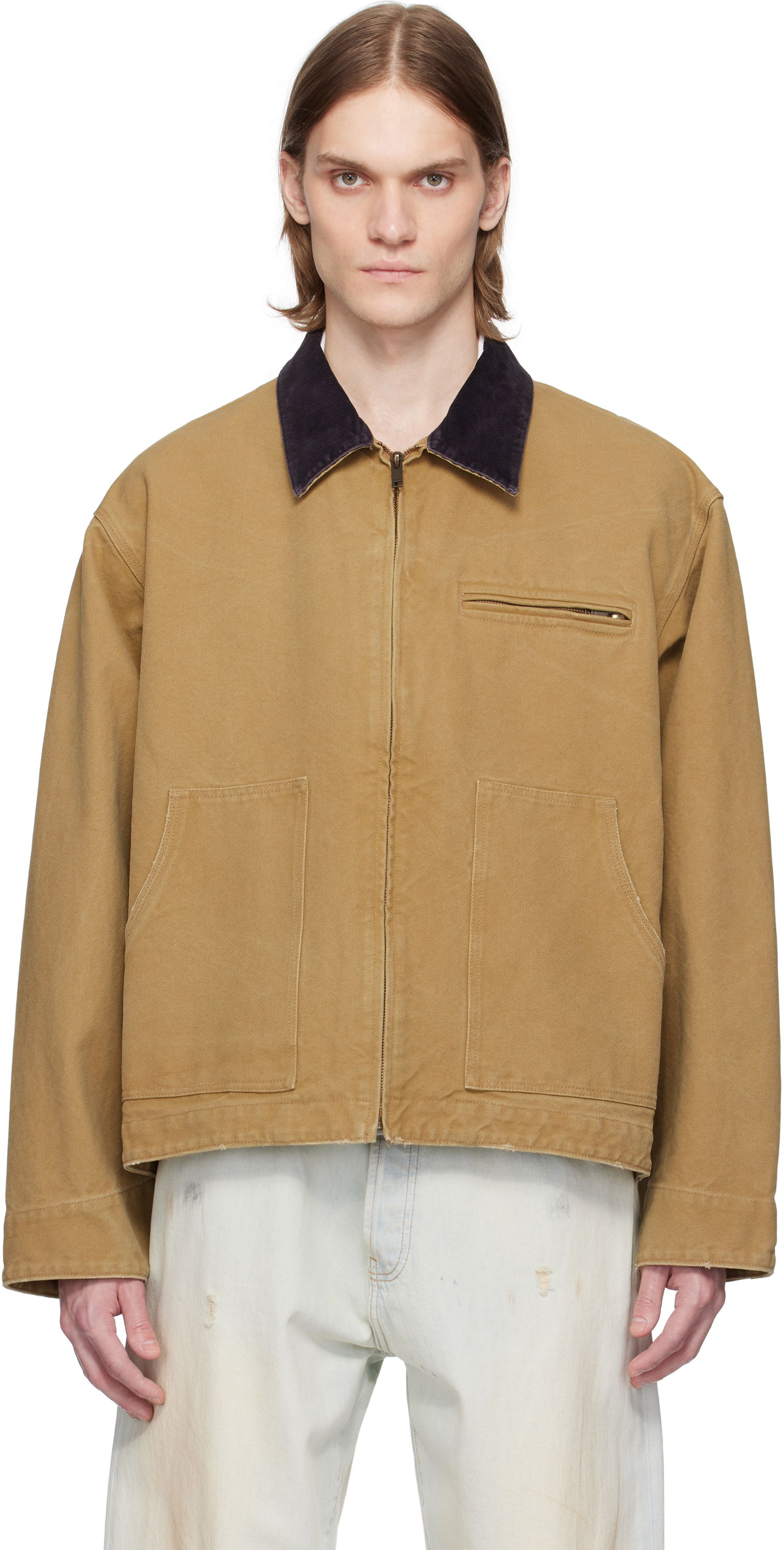 Bunda Ambush AMBUSH Canvas Work Jacket Béžová | 12115307, 0