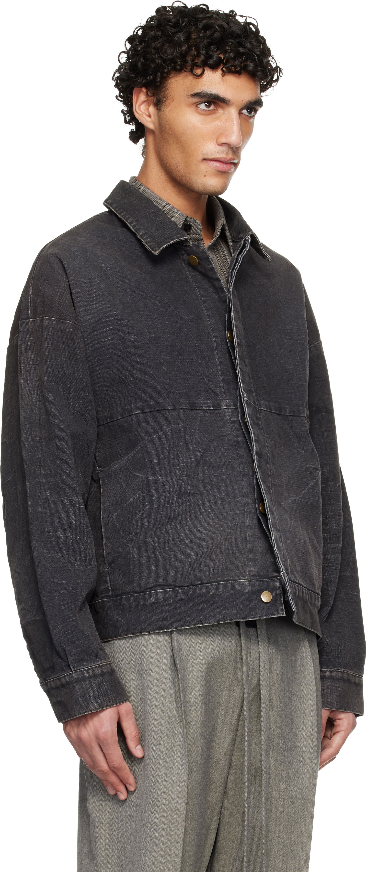 Bunda Fear of God Washed Canvas Utility Jacket Čierna | FG25FW42-423CNV-20, 1