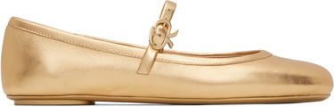 Tenisky a topánky Gianvito Rossi Rossi Carla Ballerina Flats Metalická | G22223-05GOM-NSW, 0