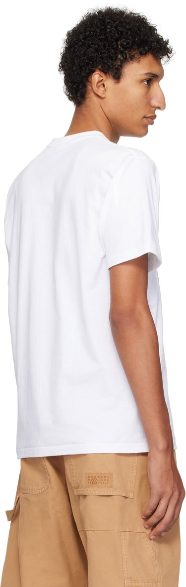 Tričko BAPE Printed Mad General College T-Shirt Biela | 001TEL301059M, 2