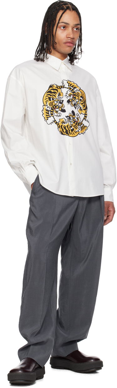 Košeľa KENZO Kenzo Paris VERDY Edition Casual Poplin Shirt Biela | FF55CH4309P2, 3