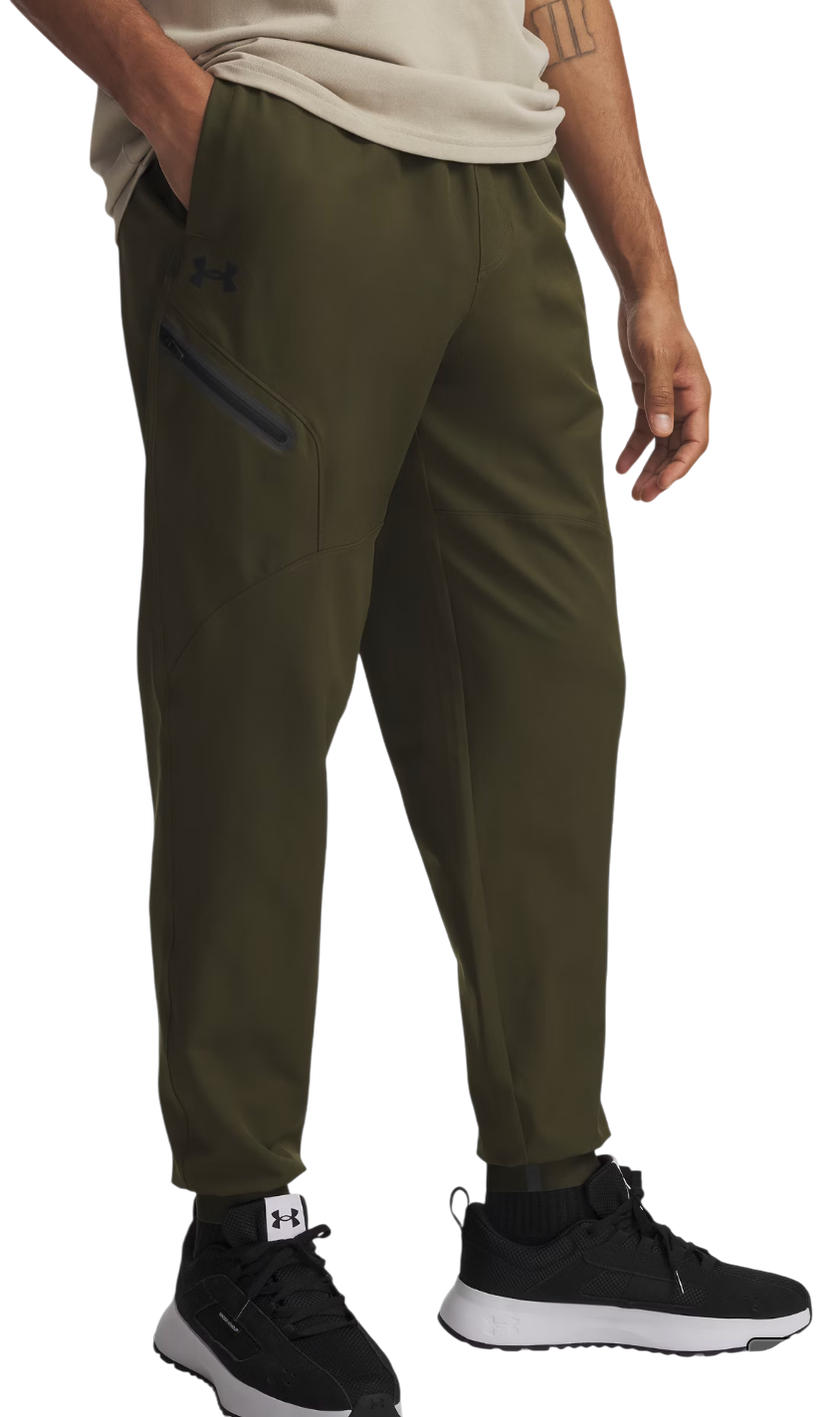 Tepláky Under Armour Under Armour Unstoppable Woven Joggers Zelené | 1388823-308