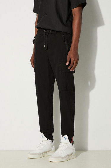 Tepláky Alpha Industries Cotton Sweatpants Čierna | 116201.03, 3