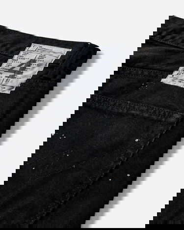 Džínsy Neighborhood Washed Basic Paint Splatter Pants Čierna | 252AQNH-PTM07 BLACK, 4