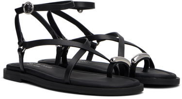 Doplnky rag & bone rag & bone Geo Toe Ring Sandals Čierna | WFF25PF1011LE11, 3