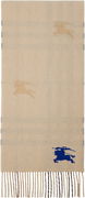 Burberry Reversible EKD Check Cashmere Scarf