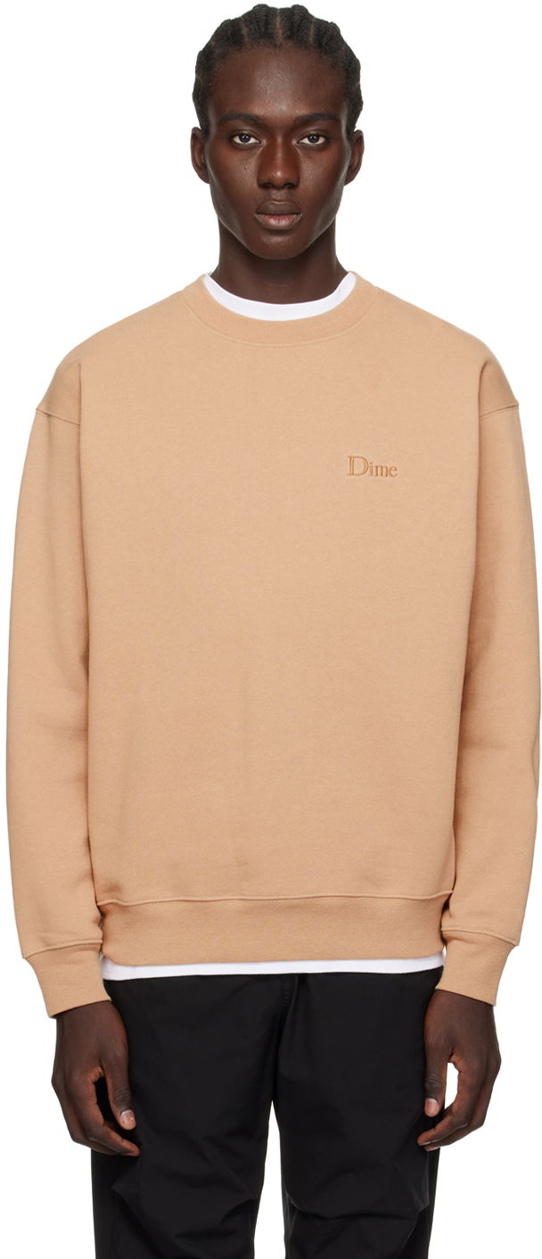 Mikina Dime Classic Sweatshirt "Tan" Béžová | DIMEHO2320TAN