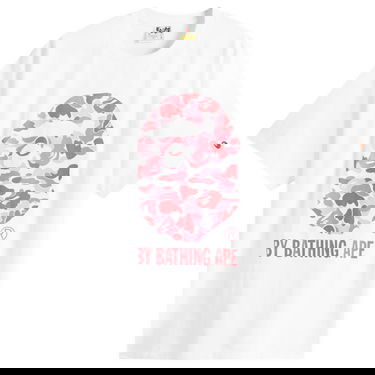 Tričko BAPE A Bathing Ape ABC Camo T-Shirt, Size Large Biela | 001TEL301007M-WPK, 0