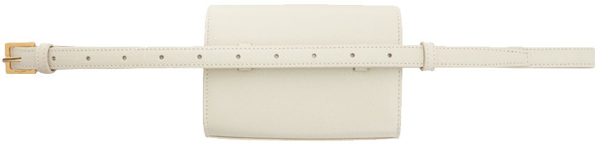 Ľadvinka Saint Laurent Saint Laurent Mini Kate Belt Bag Biela | 650966 BOW0J, 1