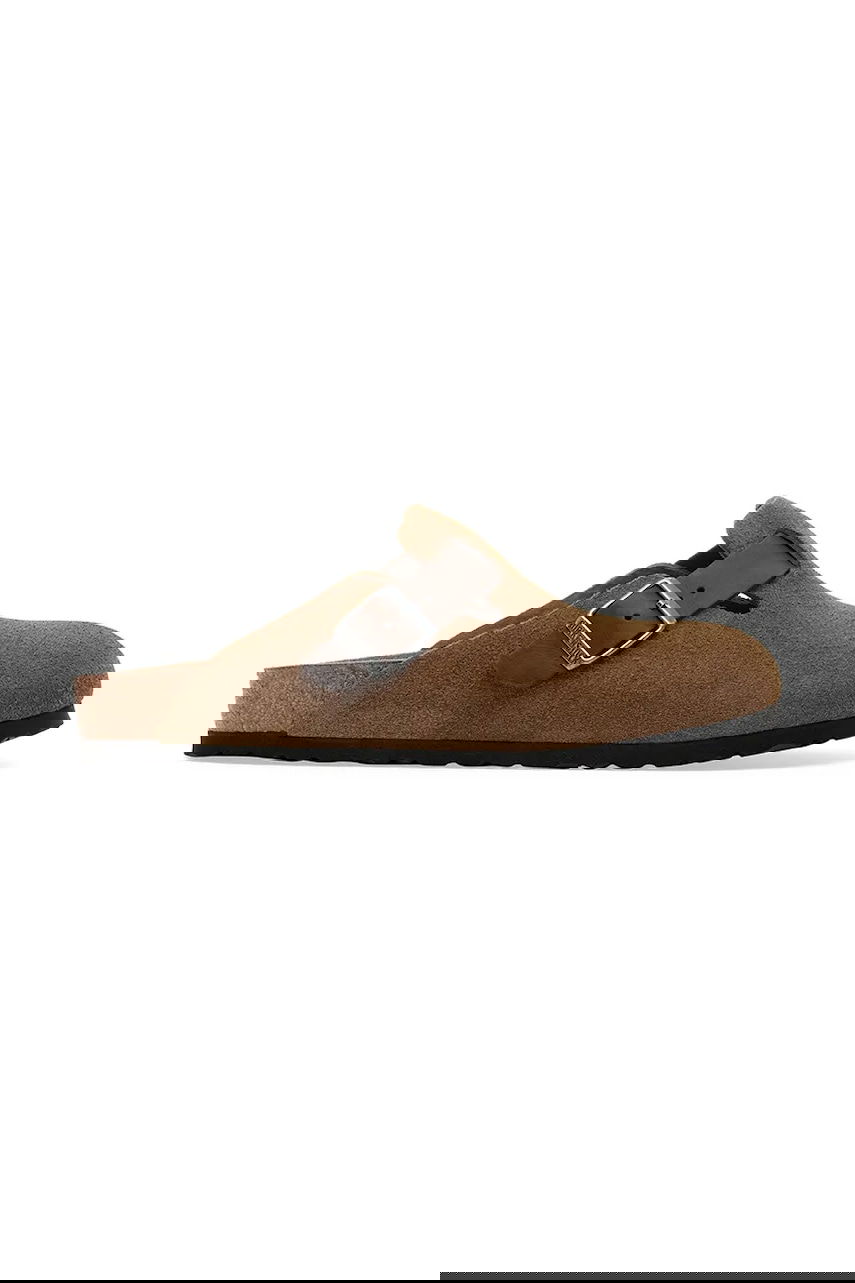 Tenisky a topánky Birkenstock Birkenstock Boston Suede Clogs Hnedá | 1030667.DarkTea, 0