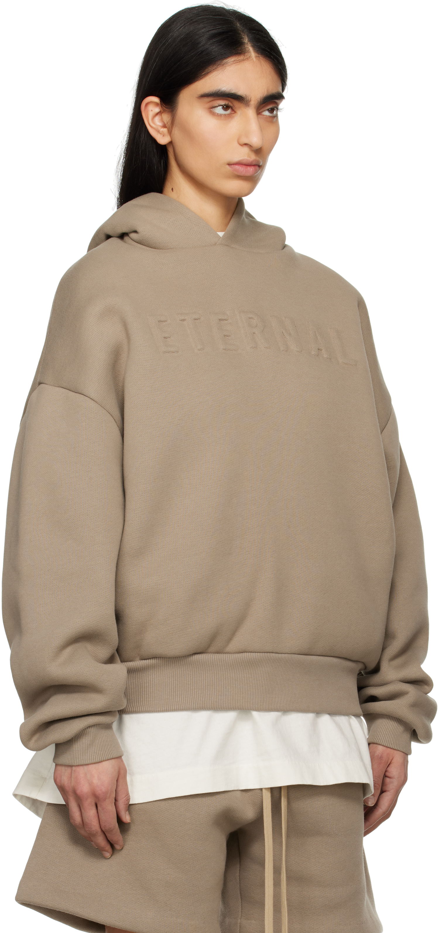 Mikina Fear of God Fear of God 'Eternal' Hoodie Béžová | FGE250-51211FLC, 1