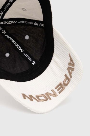 Šiltovka AAPE by A Bathing Ape AAPE Cotton Corduroy Baseball Cap Biela | ACP5223, 3
