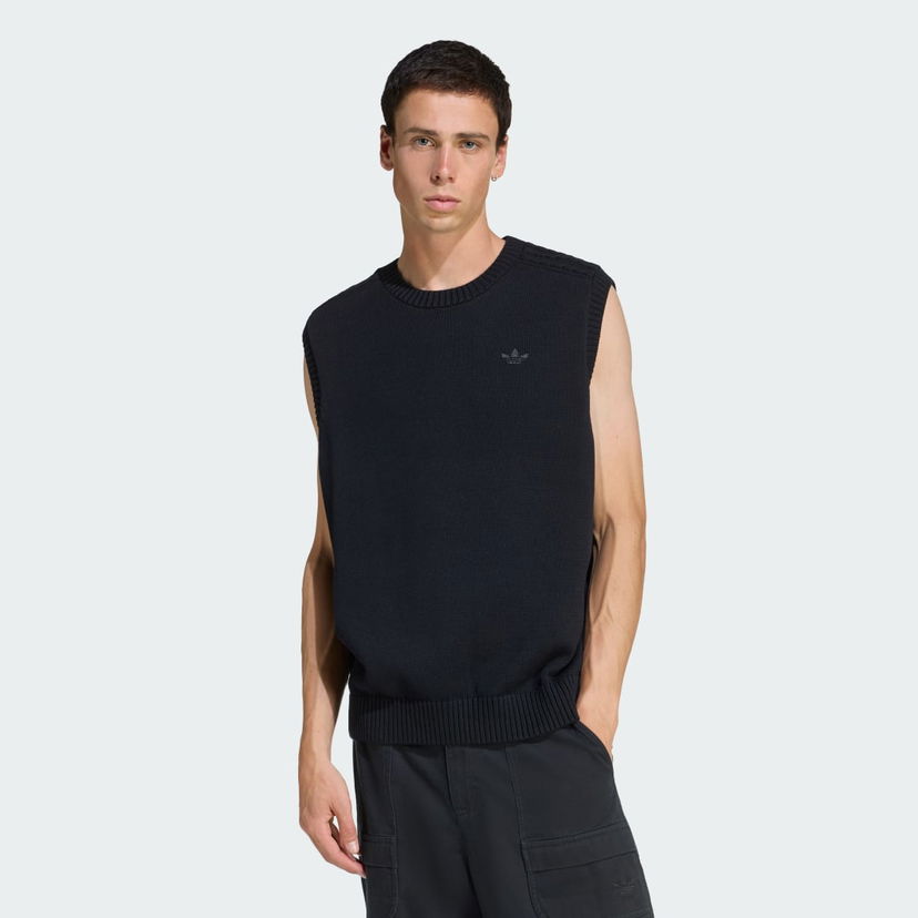 Vesta adidas Performance Premium Essentials Knit Vest Čierna | JY2651