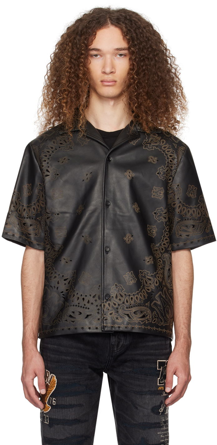 Bandana Leather Shirt