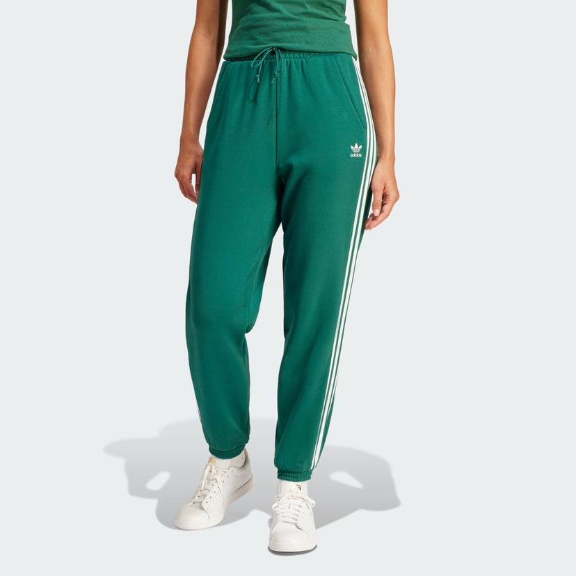 Tepláky adidas Performance Adicolor Classics 3-Stripes Regular Joggers Zelené | IR8090