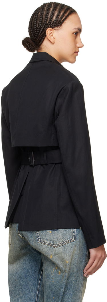 Bunda R13 R13 Oversized Blazer Čierna | R13WR244-R319B, 2