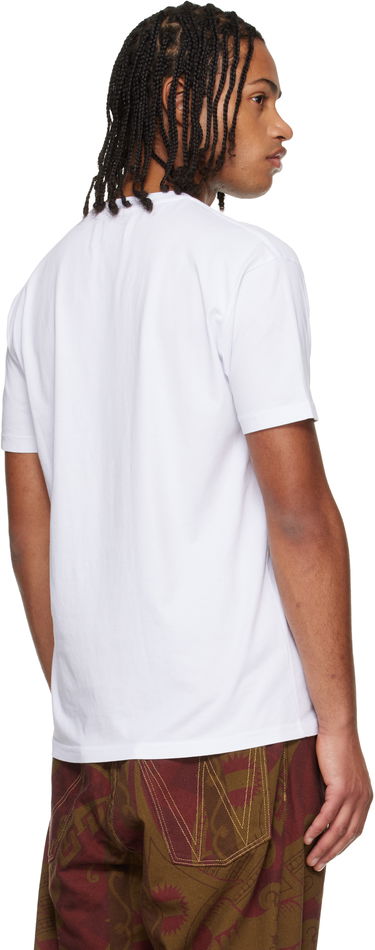 Tričko Vivienne Westwood Paris Orb Classic T-shirt Biela | 3G010049-J001M-, 2