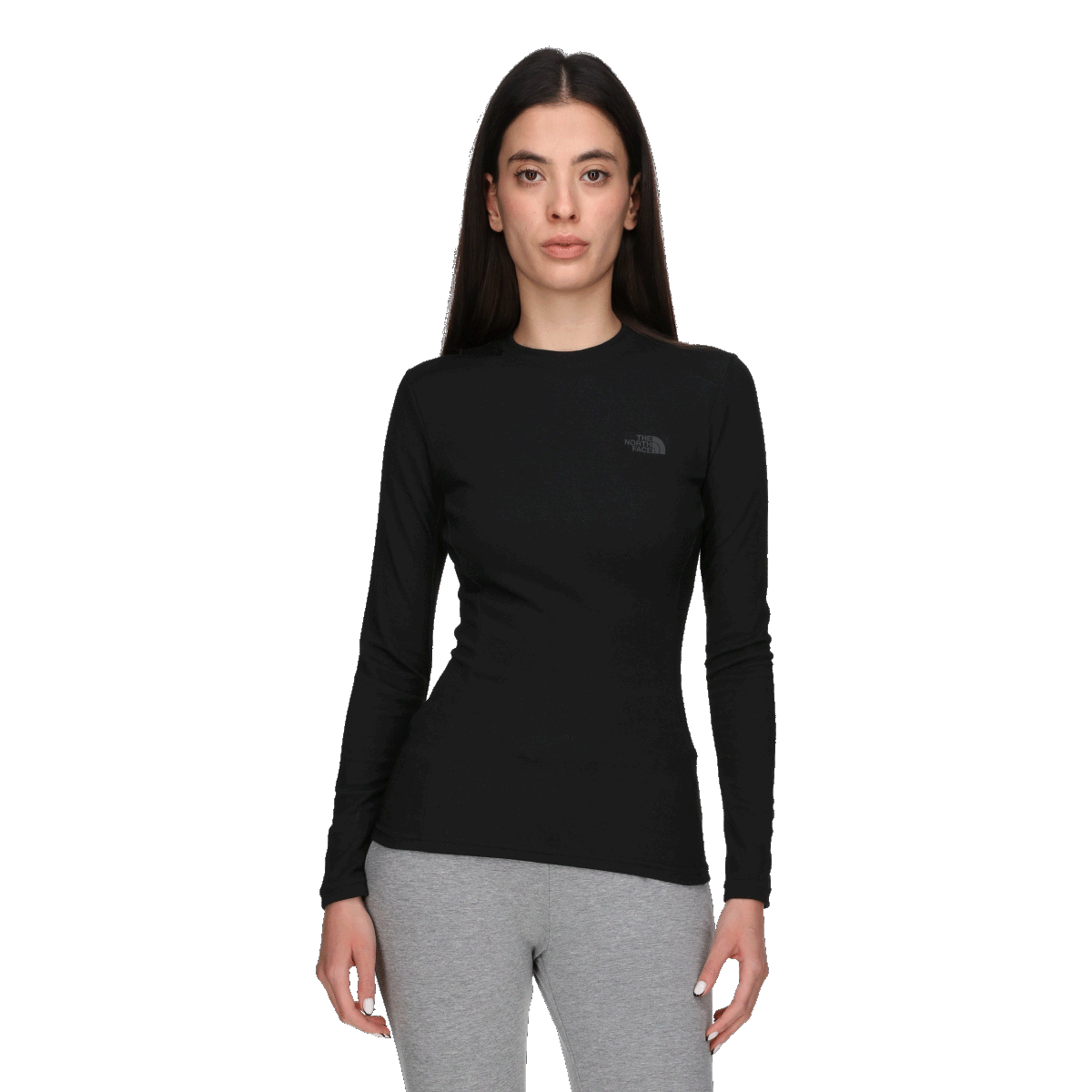 Tričko The North Face Easy Long Sleeve Crew Neck Top Čierna | NF0A8C00JK31, 0