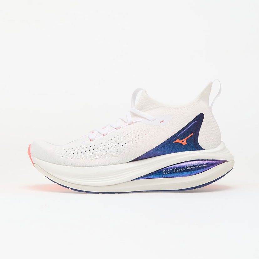 Tenisky a topánky Mizuno Neo Vista 2 W White/ Striking Coral/ Iris Bloo Biela | J1GD253421