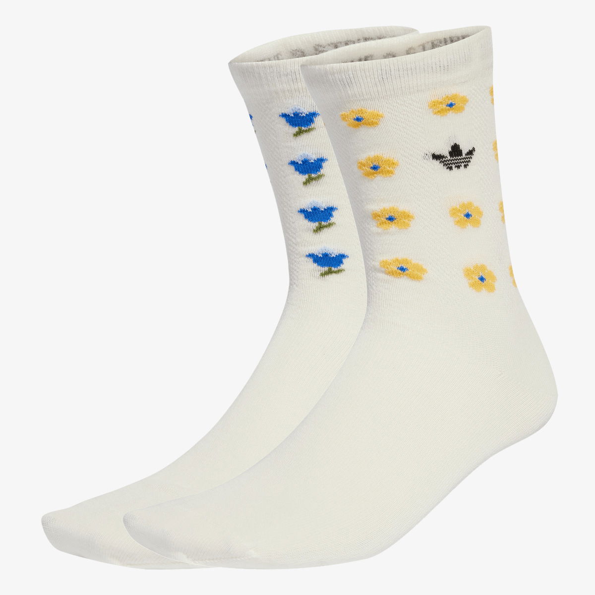 Ponožky adidas Originals Originals x Liberty London Socks 2 Pairs Biela | JV7833, 1