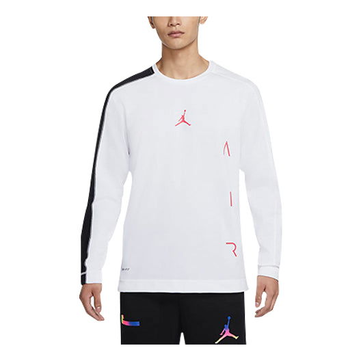 Mikina Jordan Jordan Air Long Sleeve T-Shirt Biela | DB4367-100