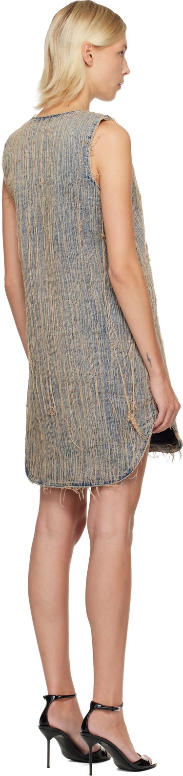 Šaty Diesel De-Laris-Dress-S2 Denim Minidress Modrá | A19048 0CMBZ, 2