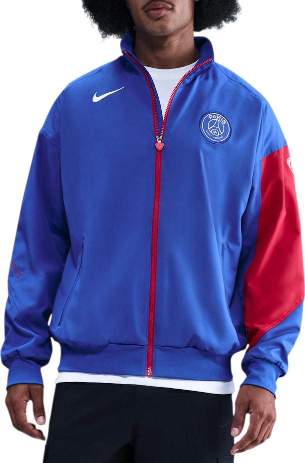 Bunda Nike Dri-FIT Total 90 Paris Saint-Germain Soccer Anthem Jacket Modrá | hq3876-405