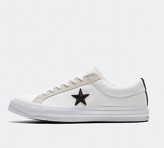 Tenisky a topánky Converse One Star Ox 'Country Pride' Biela | 160601C