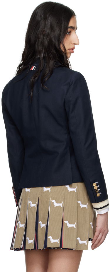 Bunda Thom Browne Thom Browne High Break Sportcoat Blazer Navy | FBC929H-F0829, 2