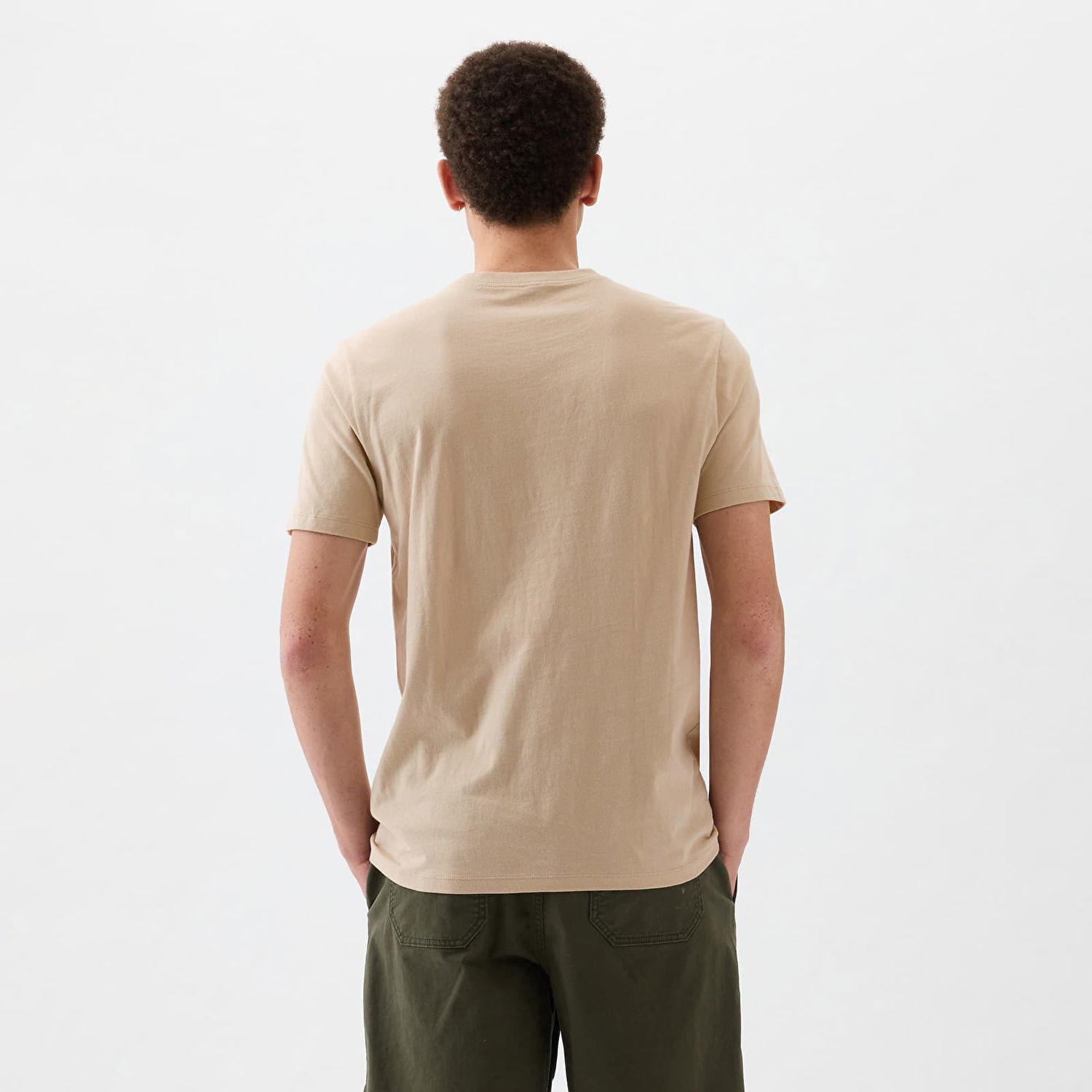 Tričko GAP Graphic Logo Tee Bedrock 291 Béžová | 866779-00, 1