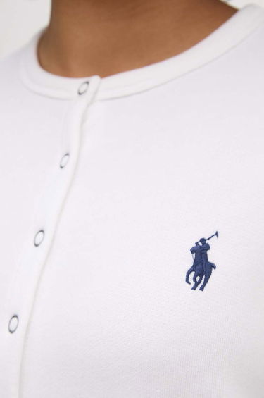 Sveter Polo by Ralph Lauren Lightweight Cardigan by Polo Ralph Lauren Biela | 211941177, 4