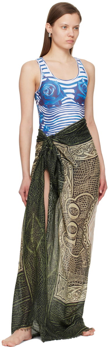 Sukňa Jean Paul Gaultier The Cartouche Cover-Up Zelené | 24/25-U-JU093-C508-400300156, 3