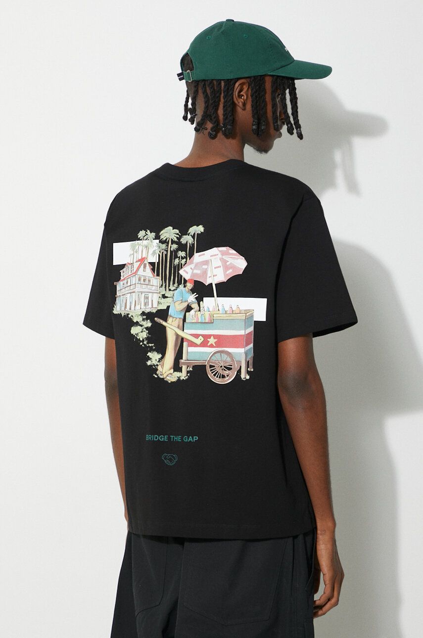 Tričko Filling Pieces Filling Pieces Ice Vendor Graphic T-Shirt Čierna | 74434011861, 0